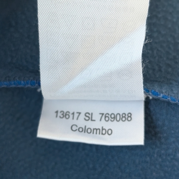 Burton Snowboard Company Dryride Hoodie Men's Medium Blue Pullover Spellout - Picture 11 of 13